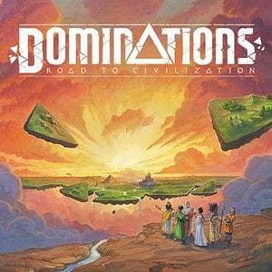 Portada juego de mesa Dominations: Road to Civilization