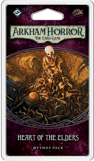 Portada juego de mesa Arkham Horror: El Juego de Cartas – El Corazón de los Ancianos: Pack de Mitos