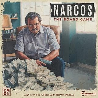 Portada juego de mesa Narcos: El juego de tablero