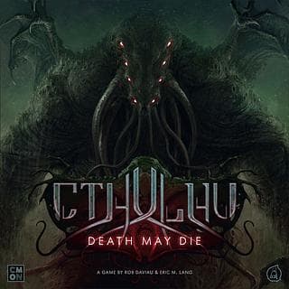 Portada juego de mesa Cthulhu: Death May Die