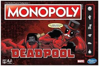 Portada juego de mesa Monopoly: Deadpool