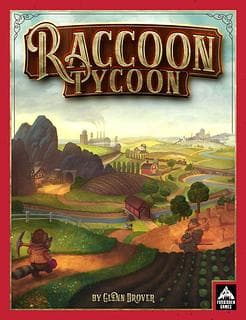 Portada juego de mesa Raccoon Tycoon