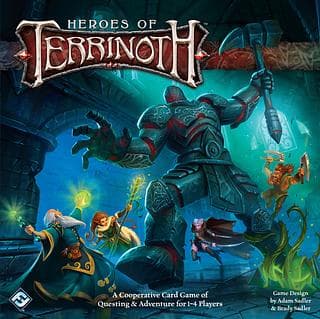 Portada juego de mesa Héroes de Terrinoth