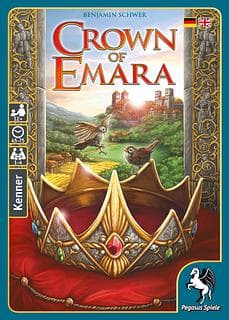 Portada juego de mesa Crown of Emara