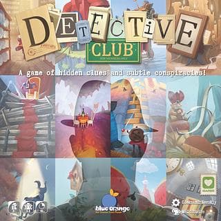 Portada juego de mesa Detective Club