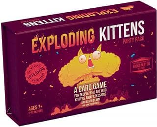 Portada juego de mesa Exploding Kittens: Party Pack