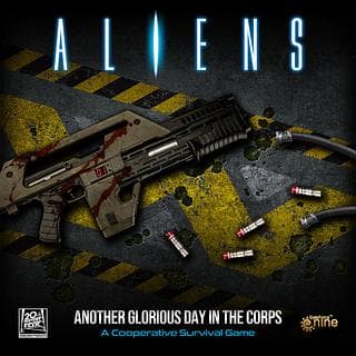 Portada juego de mesa Aliens: Another Glorious Day in the Corps