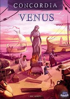 Portada juego de mesa Concordia Venus