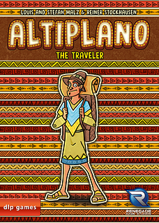 Portada juego de mesa Altiplano: The Traveler