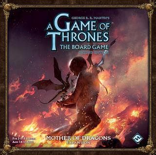 Portada juego de mesa Juego de Tronos: El Juego de Tablero (Segunda Edición) – Madre de Dragones