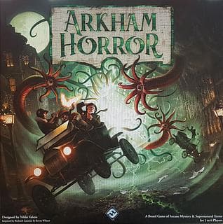 Portada juego de mesa Arkham Horror (Tercera Edición)