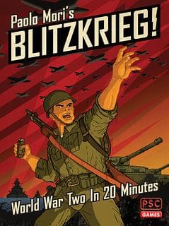 Portada juego de mesa Blitzkrieg!: La Segunda Guerra Mundial en 20 Minutos