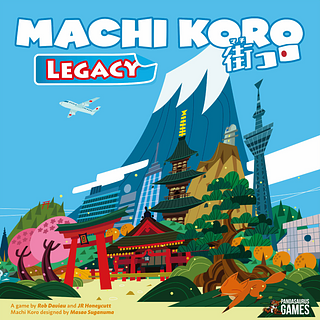 Portada juego de mesa Machi Koro Legacy