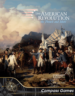 Portada juego de mesa Commands & Colors Tricorne: The American Revolution – The French & More!