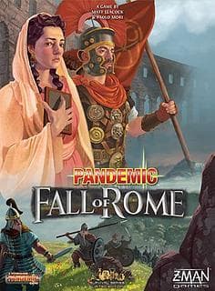 Portada juego de mesa Pandemic: La caída de Roma