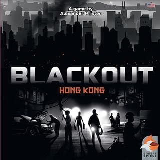 Portada juego de mesa Blackout: Hong Kong
