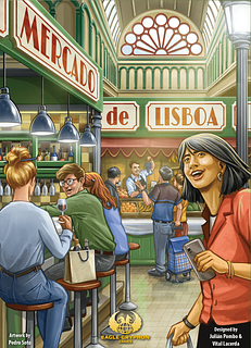 Portada juego de mesa Mercado de Lisboa
