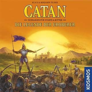 Portada juego de mesa Catan: La leyenda de los conquistadores