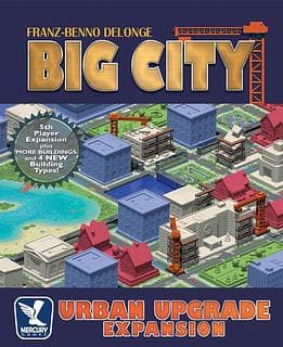 Portada juego de mesa Big City: 20th Anniversary Jumbo Edition – Urban Upgrade