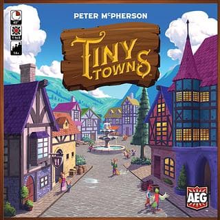 Portada juego de mesa Tiny Towns