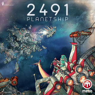 Portada juego de mesa 2491 Planetship