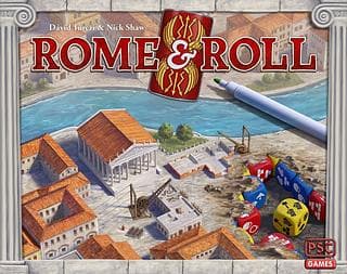 Portada juego de mesa Rome & Roll
