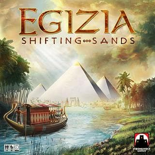 Portada juego de mesa Egizia: Shifting Sands
