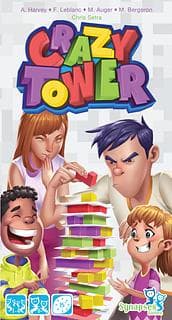 Portada juego de mesa Crazy Tower