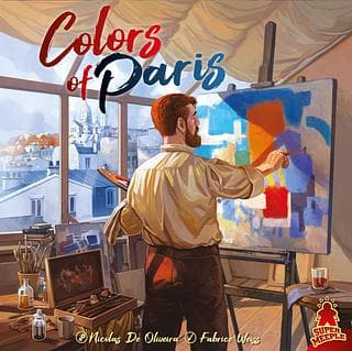 Portada juego de mesa Colors of Paris