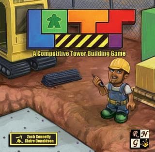 Portada juego de mesa LOTS: A Competitive Tower Building Game