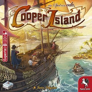 Portada juego de mesa Cooper Island