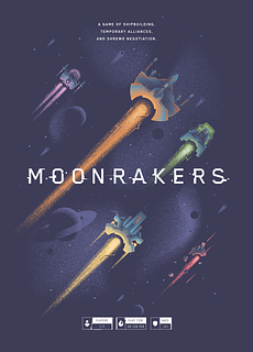 Portada juego de mesa Moonrakers