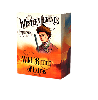 Portada juego de mesa Western Legends: Un salvaje montón de extras