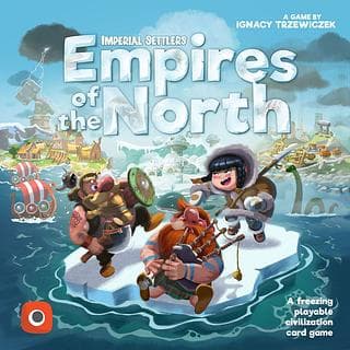 Portada juego de mesa Colonos del imperio: imperios del norte
