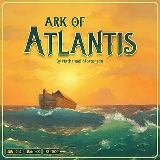 Portada juego de mesa Ark of Atlantis