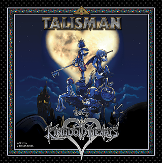 Portada juego de mesa Talisman: Kingdom Hearts