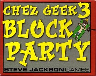 Portada juego de mesa Chez Geek 3: Block Party