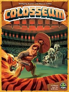 Portada juego de mesa Colosseum