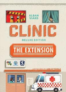 Portada juego de mesa Clinic: Deluxe Edition – The Extension
