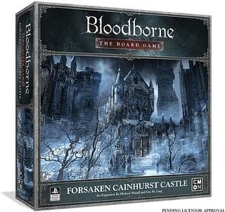 Portada juego de mesa Bloodborne: El Castillo Olvidado de Cainhurst