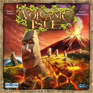 Portada juego de mesa Volcanic Isle