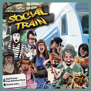 Portada juego de mesa Social Train