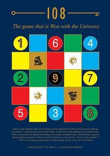 Portada juego de mesa 108: The game that is Won with the Universe