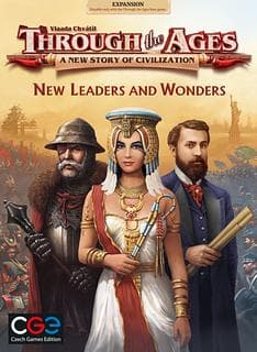 Portada juego de mesa Through the Ages: Una Nueva Historia de la Civilización – Nuevos Líderes y Maravillas