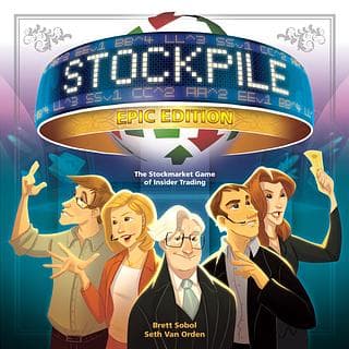 Portada juego de mesa Stockpile: Edición Épica