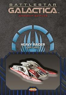 Portada juego de mesa Battlestar Galactica: Starship Battles – Heavy Raider (Captured)