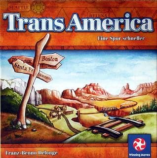 Portada juego de mesa TransAmerica