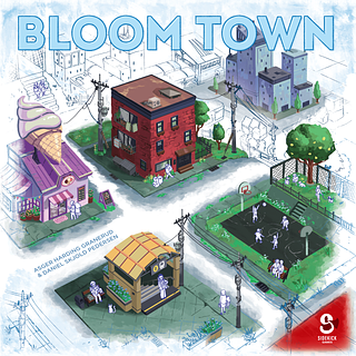 Portada juego de mesa Bloom Town