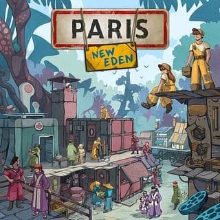 Portada juego de mesa Paris: Nuevo Eden