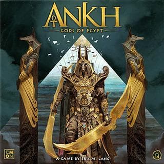 Portada juego de mesa Ankh: Dioses de Egipto
